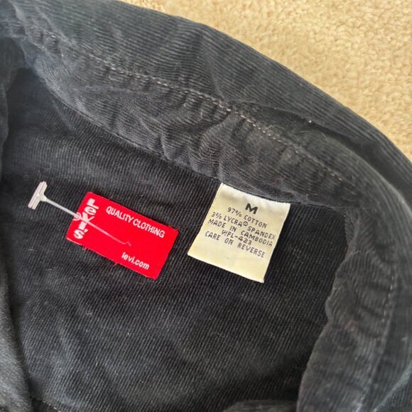 Levi's Corduroy Western Style Top - Picture 2 of 3